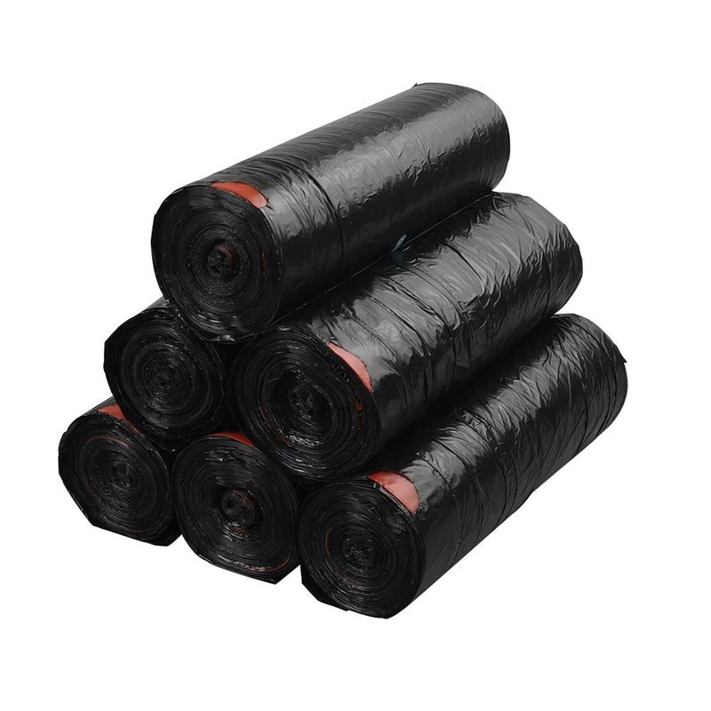 Begale 5 Gallon Drawstring Trash Bags 210 Counts Black